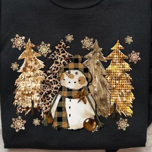 Christmas Sweatshirt Christmas Sweater Christmas Tree Sweatshirt 90 - Picture 2 of 5